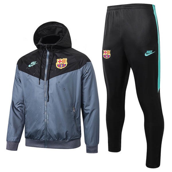 Rompevientos Barcelona Conjunto Completo 2019/20 Gris